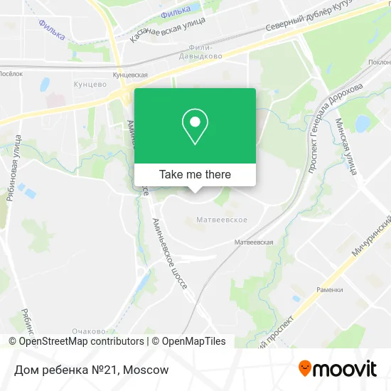 Дом ребенка №21 map