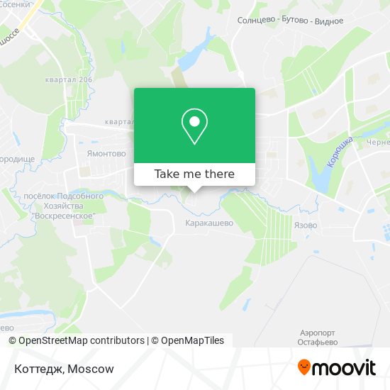 Коттедж map