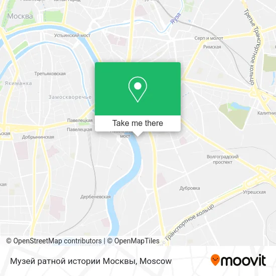Музей ратной истории Москвы map