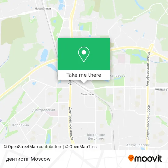 дентиста map