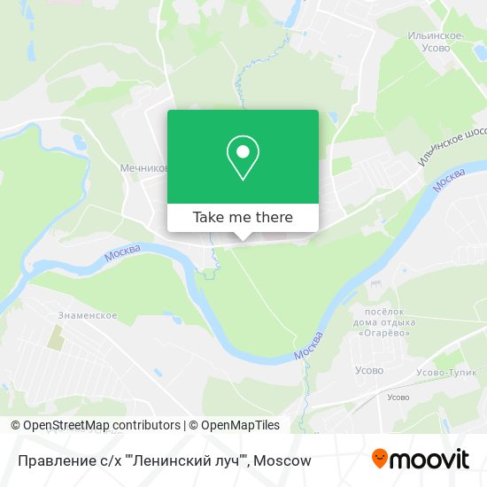 Правление с / х ""Ленинский луч"" map