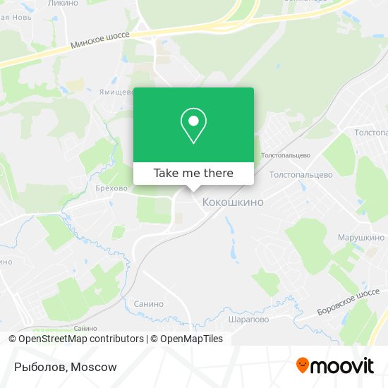 Рыболов map