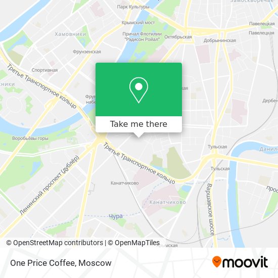 One Price Coffee map