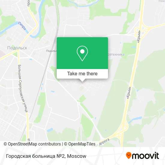 Городская больница №2 map