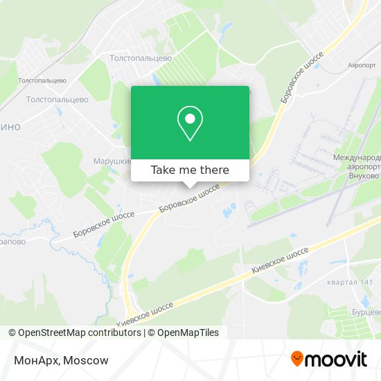 МонАрх map