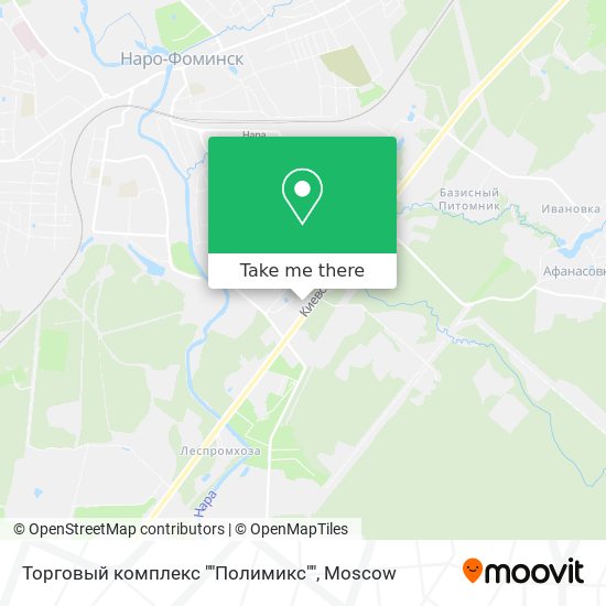 Торговый комплекс ""Полимикс"" map