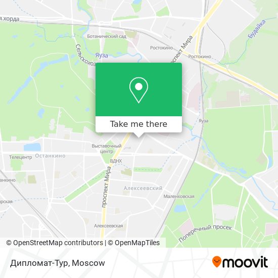 Дипломат-Тур map