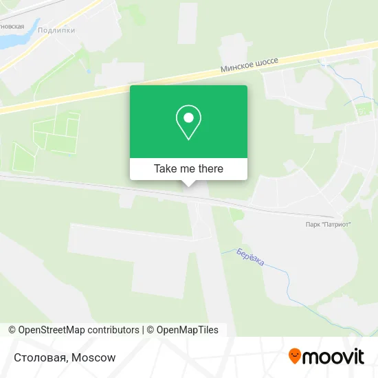 Столовая map