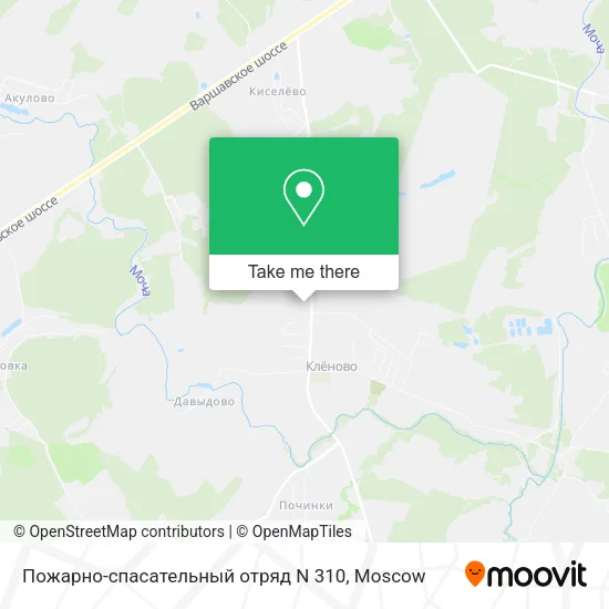 Пожарно-спасательный отряд N 310 map