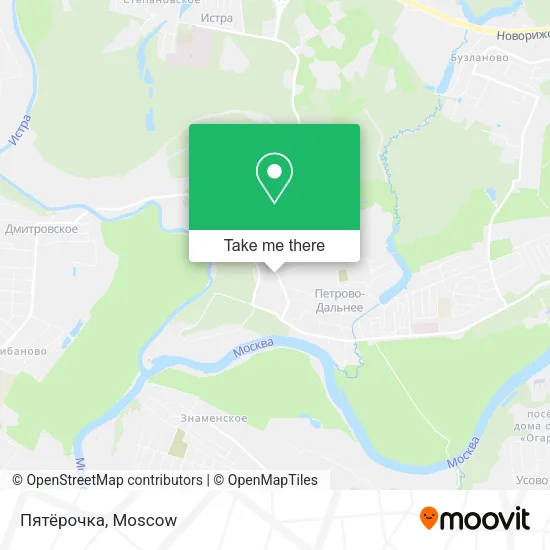 Пятёрочка map