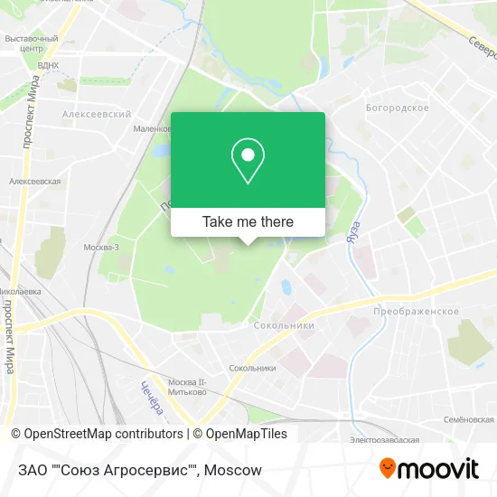 ЗАО ""Союз Агросервис"" map
