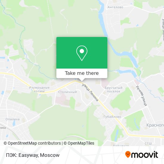 ПЭК: Easyway map