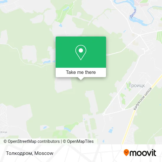 Толкодром map