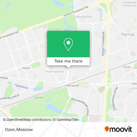 Ozon map