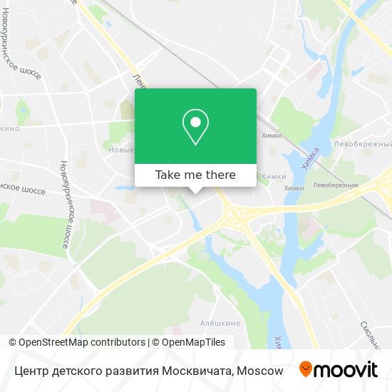Центр детского развития Москвичата map