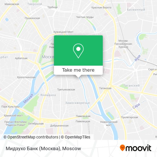 Мидзухо Банк (Москва) map