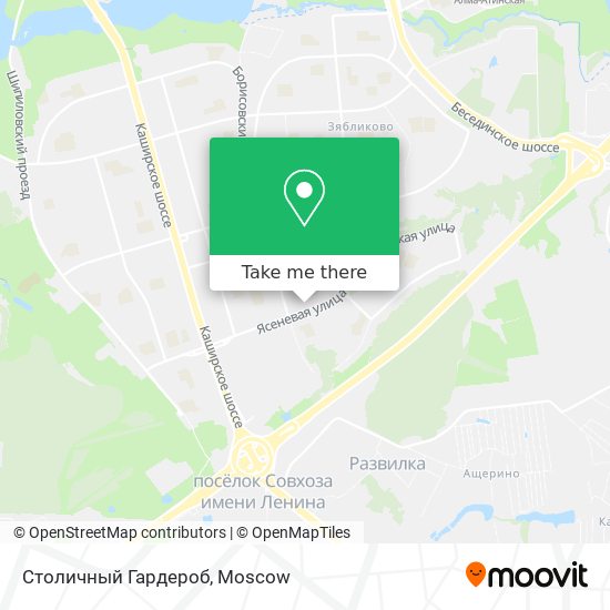 Столичный Гардероб map