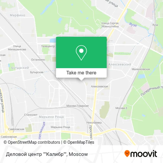 Деловой центр ""Калибр"" map