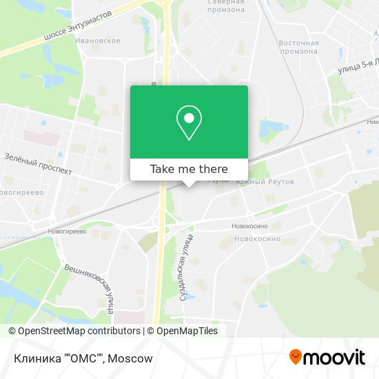Клиника ""ОМС"" map