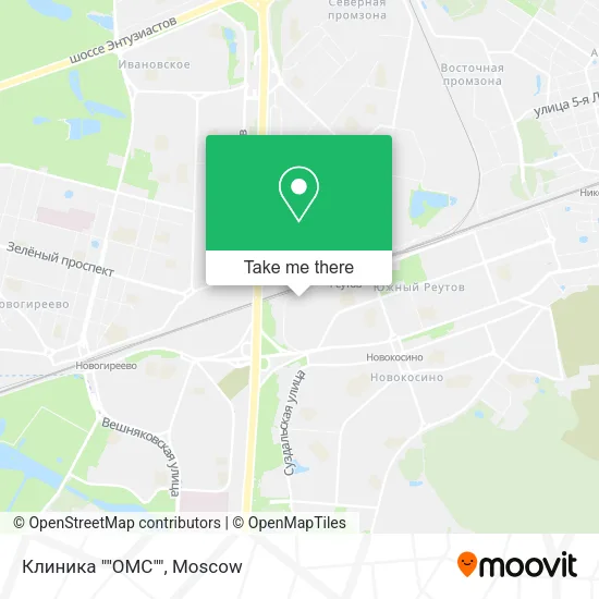 Клиника ""ОМС"" map
