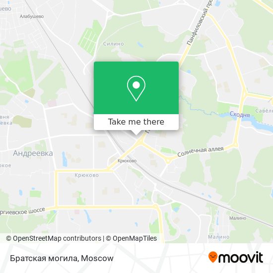 Братская могила map