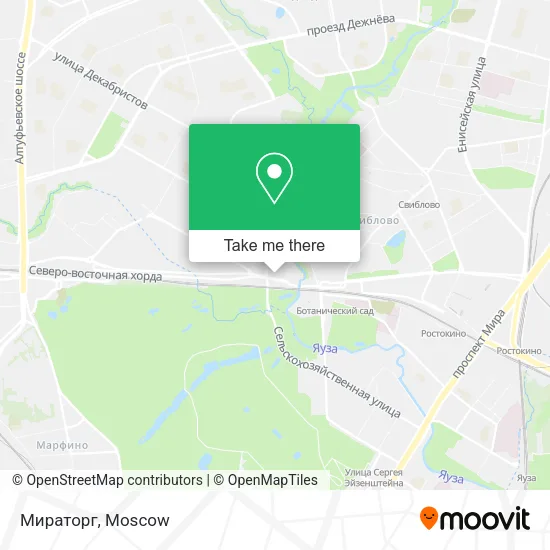 Мираторг map