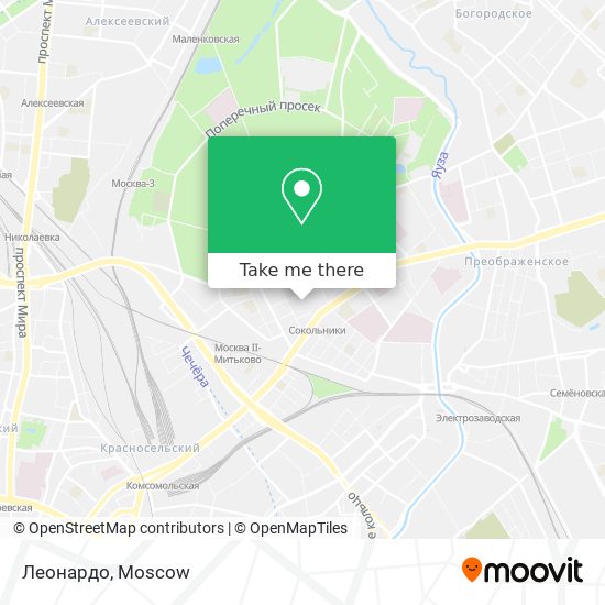 Леонардо map
