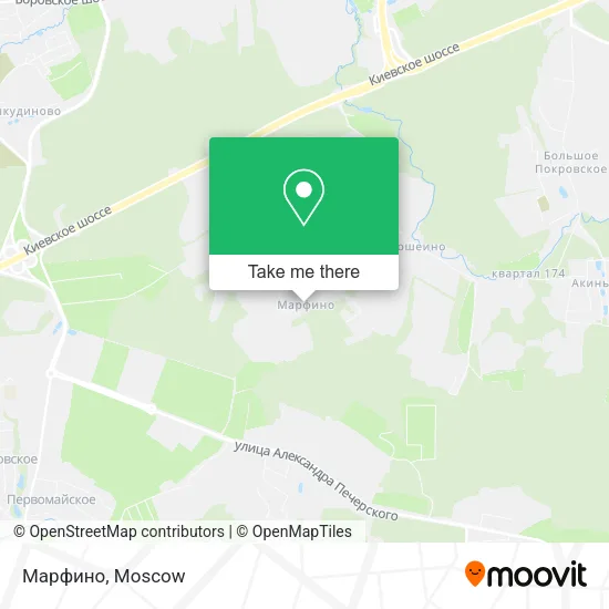 Марфино map