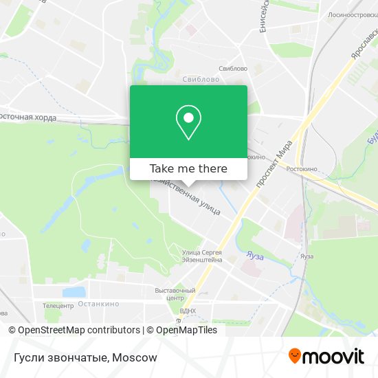 Гусли звончатые map