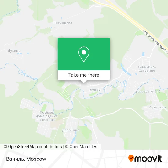 Ваниль map