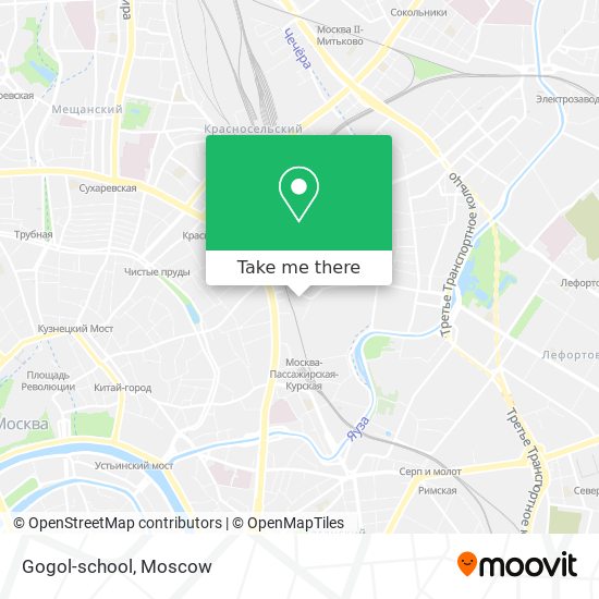 Gogol-school map