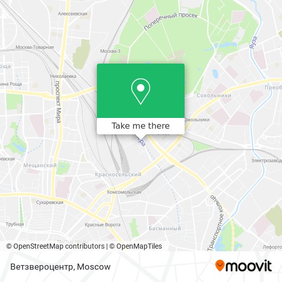 Ветзвероцентр map