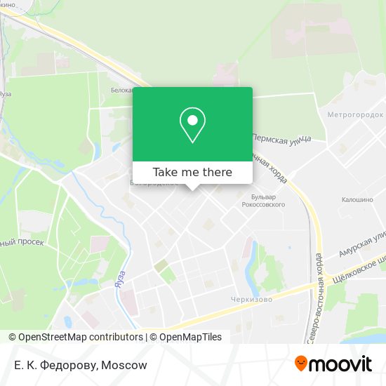 Е. К. Федорову map