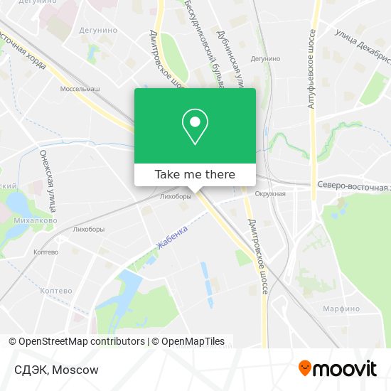 СДЭК map