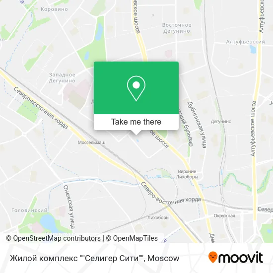 Жилой комплекс ""Селигер Сити"" map
