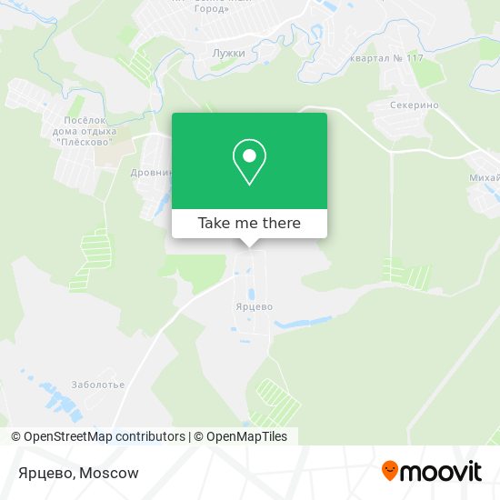 Ярцево map