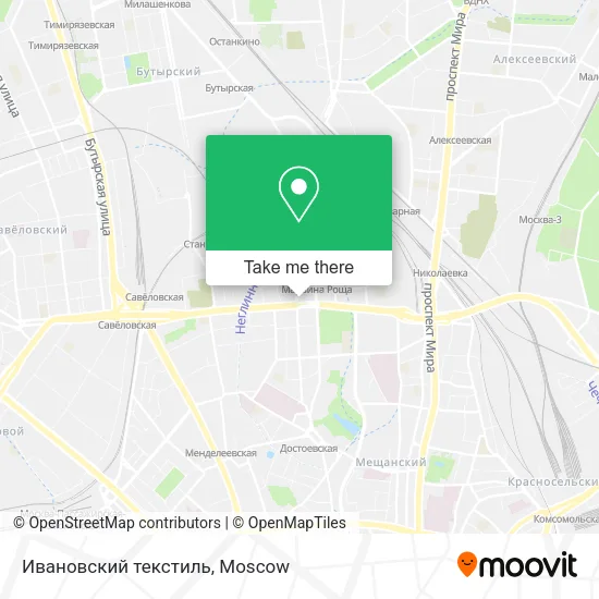 Ивановский текстиль map