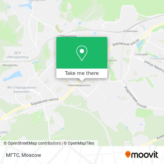 МГТС map