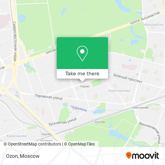 Ozon map