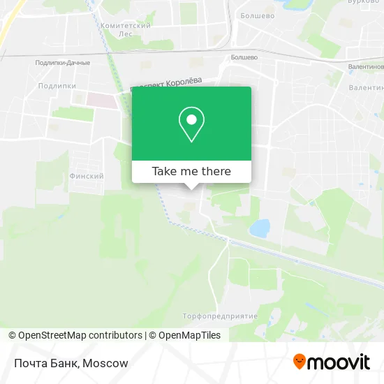 Почта Банк map