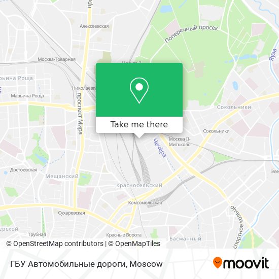 ГБУ Автомобильные дороги map