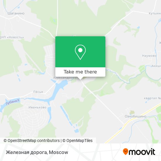 Железная дорога map