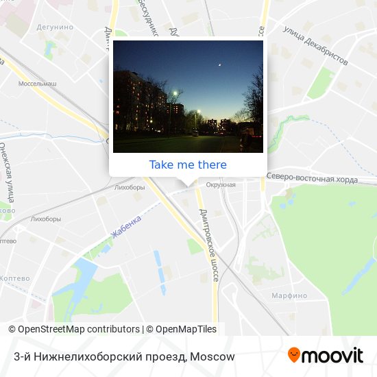 3-й Нижнелихоборский проезд map