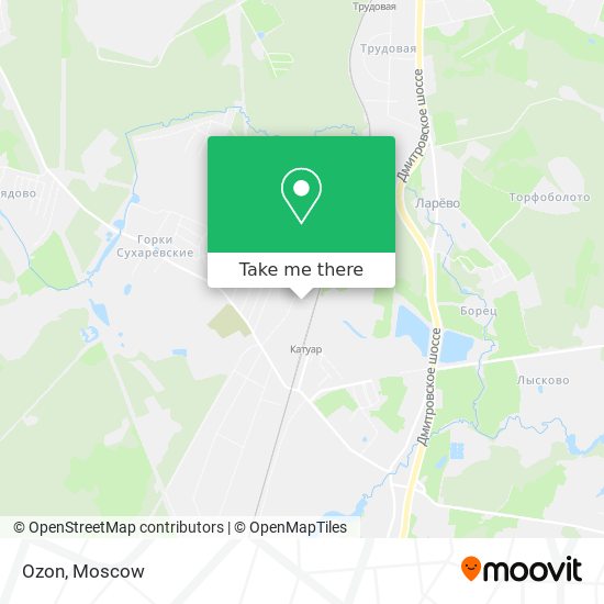 Ozon map