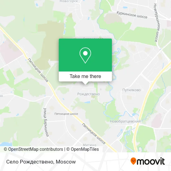 Село Рождествено map