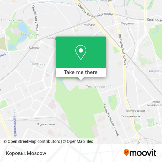 Коровы map