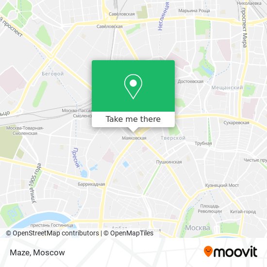 Maze map