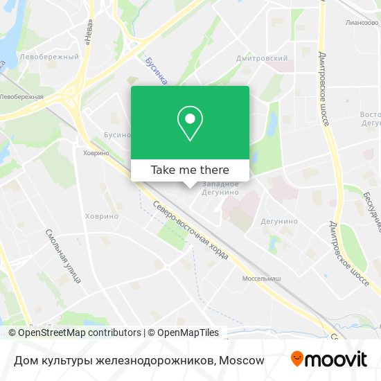 Дом культуры железнодорожников map