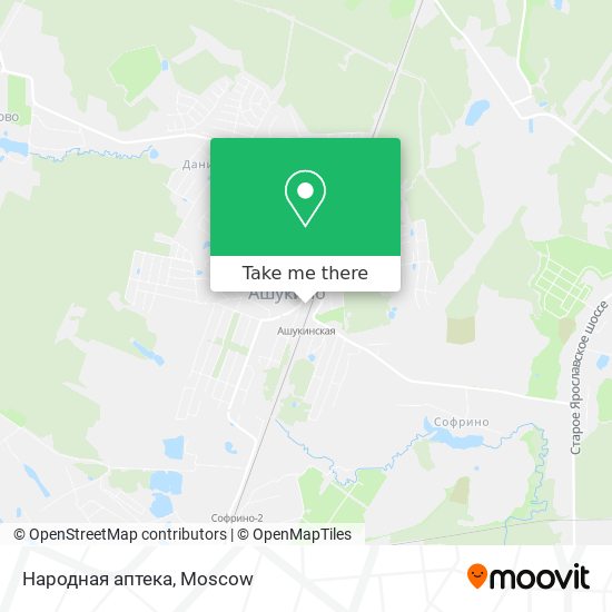 Народная аптека map