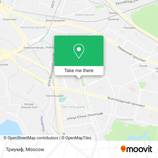 Триумф map